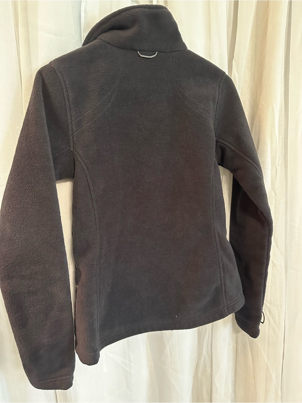 Columbia Black Zip-Up Women's Fleece Jacket - Picture 4 of 7